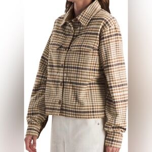 NWT The North Face Valley Flannel Long-Sleeve Shirt Jacket